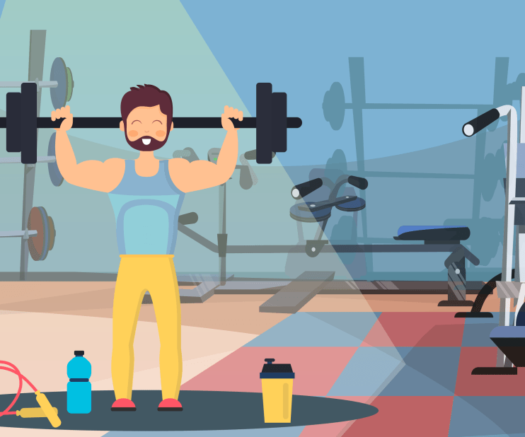 Compound Exercises engage so many muscle groups simultaneously, these exercises mainly are squats which target the quadriceps, glutes, and calves.